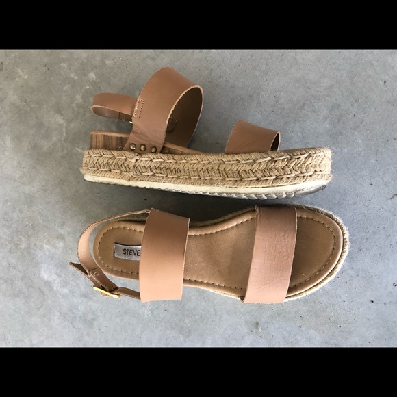 steve madden catia espadrille flatform sandals
